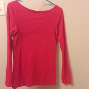Long sleeve Red Victoria's Secret shirt